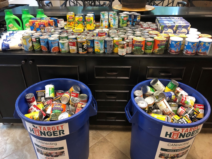 Canned Food Drive for Target Hunger